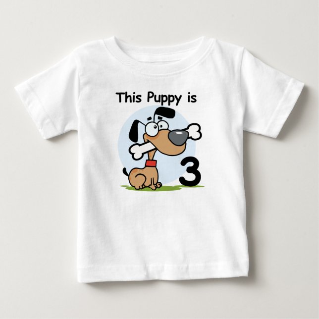 This Puppy 3rd Birthday T-shirts and Gifts (Front)