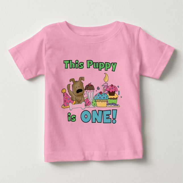 This Puppy is One Tshirts and Gifts (Front)