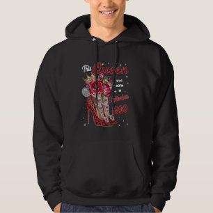 This Queen Was Born in September 1990 September bi Hoodie