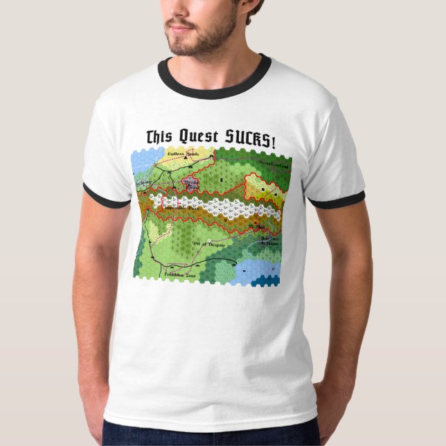 This Quest Sucks T-Shirt (Front)