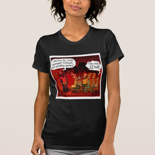 THIS REALLY IS HELL FUNNY GIFT for CO-WORKER T-Shirt (Front)