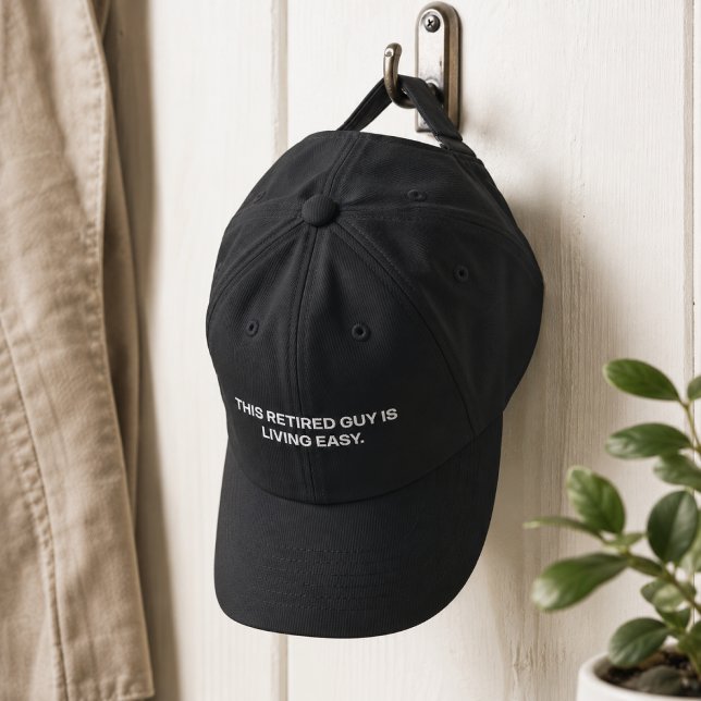 This Retired Guy Is Living Easy Design Performance Cap (Creator Uploaded)