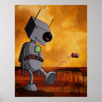 This Robot is Bored Poster