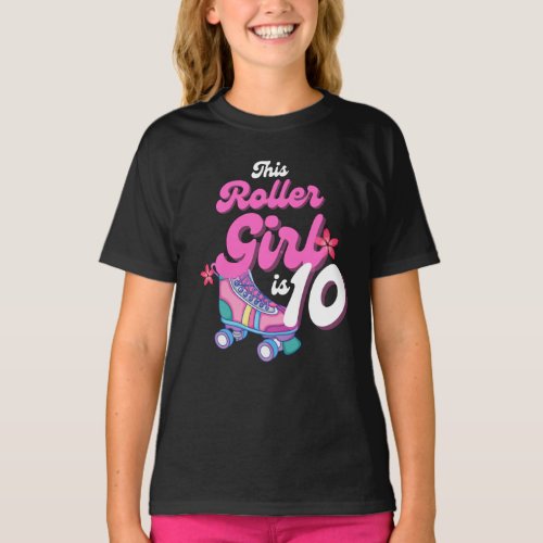 This Roller Girl Is 10 Roller Skating Gift Idea T_Shirt
