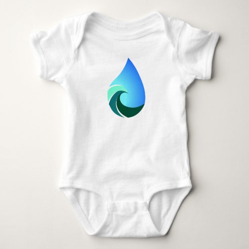 This Salty Life Logo for a Baby Grom Baby Bodysuit