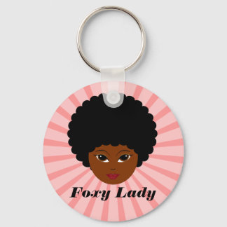 This sassy vixen is too much woman for you keychain