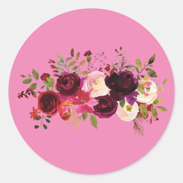 This Scrapbooking Supplies Stickers floral pattern (Front)