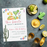 This Señorita Needs a Margarita | Mexican Fiesta Invitation<br><div class="desc">Tired of serving the same cupcakes, cookies, and pinwheels for your parties? Try throwing a fiesta themed party and serve tacos instead! Such a festive and fun way to throw a party. Besides, who doesn’t love tacos?! This party theme works for any age and is also perfect for your Cinco...</div>