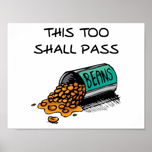 This Shall Pass Funny Poster