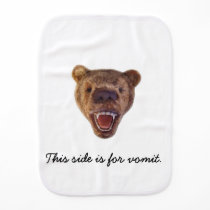 This side is for vomit (burp cloth) baby burp cloth This side is for vomit (burp cloth) baby burp cloth