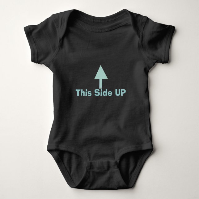 This Side UP Baby Bodysuit (Front)