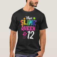 This Slime Queen Is 12th Birthday Girl Crown 12 Ye