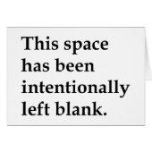 This Space Blank (Front Horizontal)