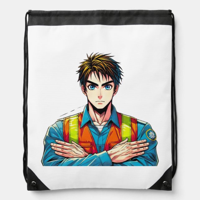 This sports bag shows a security professional (Front)