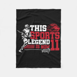This Sports Legend Is Now 11 Fleece Blanket