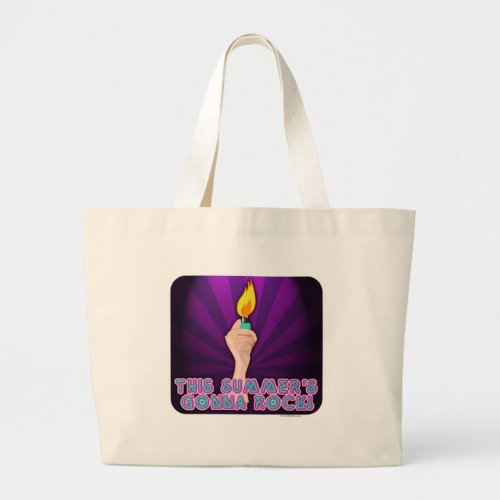 This Summer Will Rock Large Tote Bag