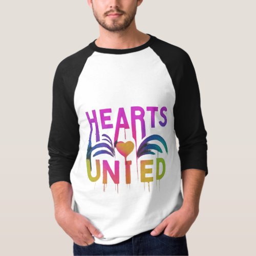 This t_shirt design Hearts United