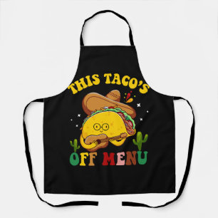 This Tacos Off Menu Taco Bachelorette Bachelor Par Apron