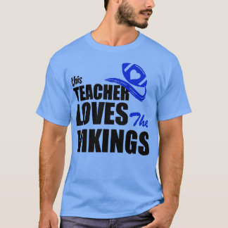 This teacher love vikings T-Shirt