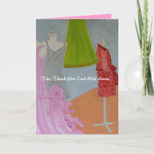 This Thank You Card Will Arrive