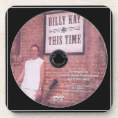 This Time by Billy Kay CD Cover Beverage Coasters (Front)