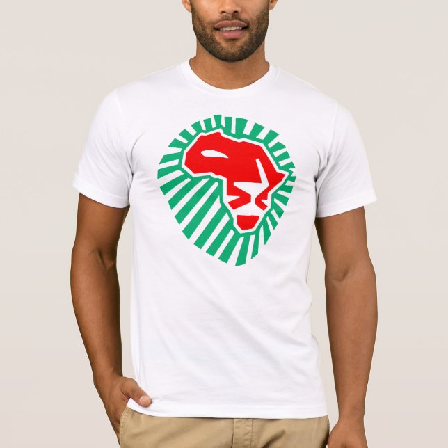 This Time For Africa Lion Head Waka-Waka T-Shirt (Front)