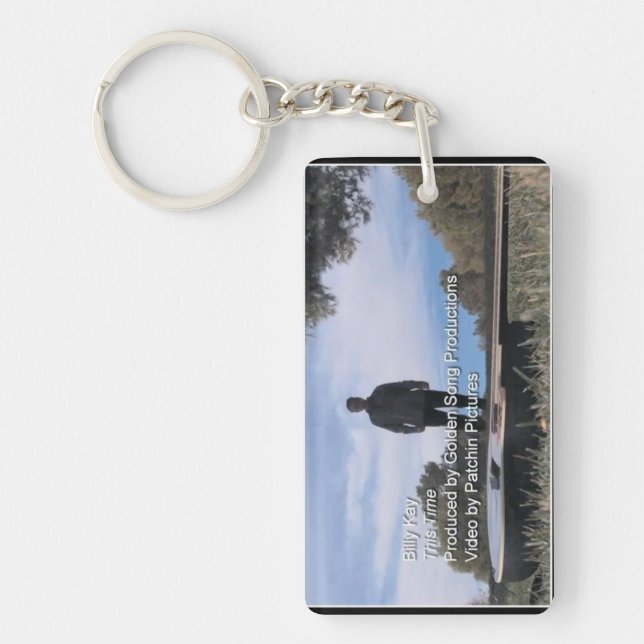 This Time Music Video Rectangle Keychains (Front)