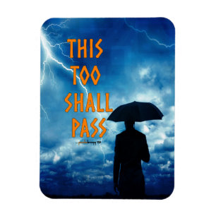 This Too Shall Pass (12 step recovery program) Magnet