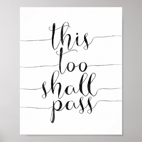 This Too Shall Pass Poster