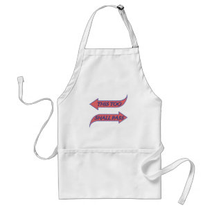 This Too Shall Pass Recovery Slogan Saying Adult Apron