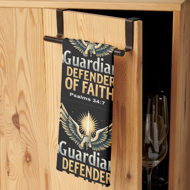 This towel is a reminder that you are protected b (Thirds Fold)