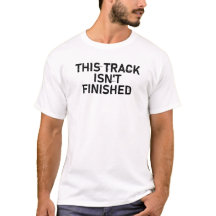 This Track Isn’t Finished - Glitch Text Design