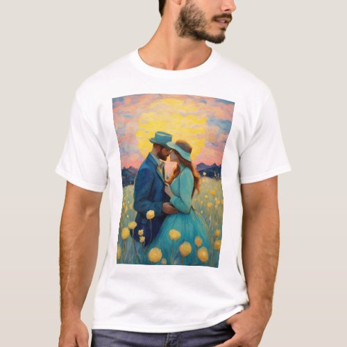 This trendy and unique t_shirt features a playful 