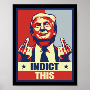 This Trump Pro President Donald Trump Supporter Poster