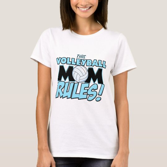 This Volleyball Mom Rules.png T-Shirt