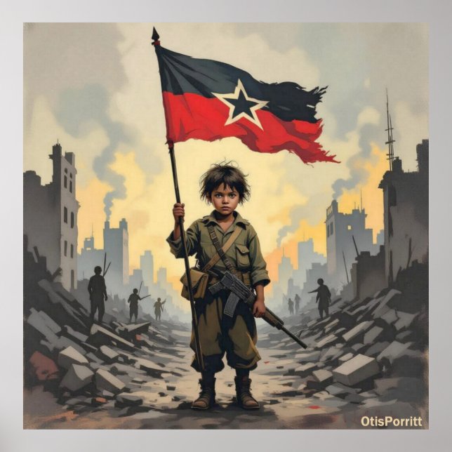 THIS WAR WILL NEVER END POSTER (Front)