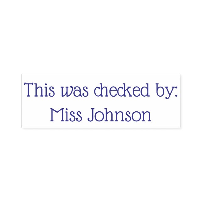 This was checked by rubber stamp (Design)