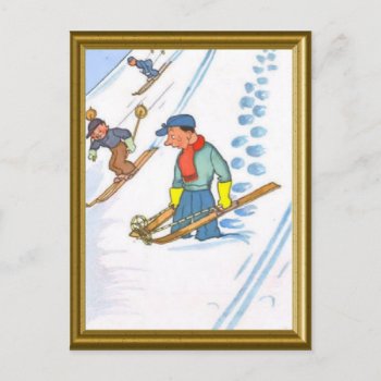 This Way Down Holiday Postcard by windsorarts at Zazzle