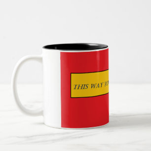 This Way To Donuts Mug