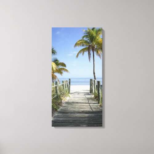 This way to paradise canvas print