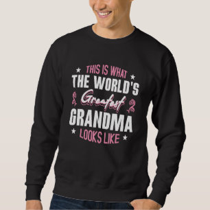 This What Greatest Grandmom Looks Like Mom Mother' Sweatshirt