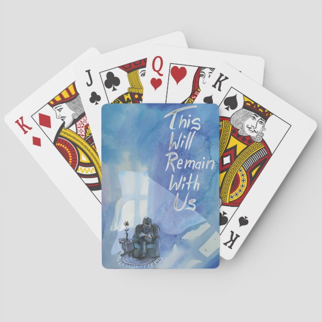 This Will Remain With Us Poker Cards (Back)