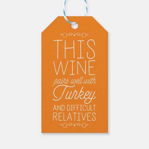 This Wine Pairs Well With Gift Tags