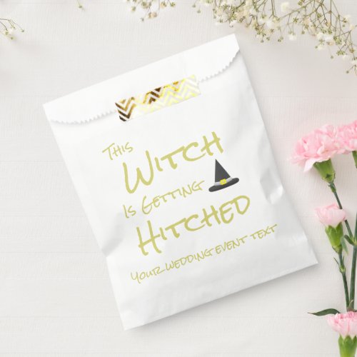 This Witch Is Getting Hitched Favor Bag