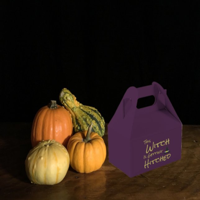 This Witch Is Getting Hitched Favor Boxes (Creator Uploaded)