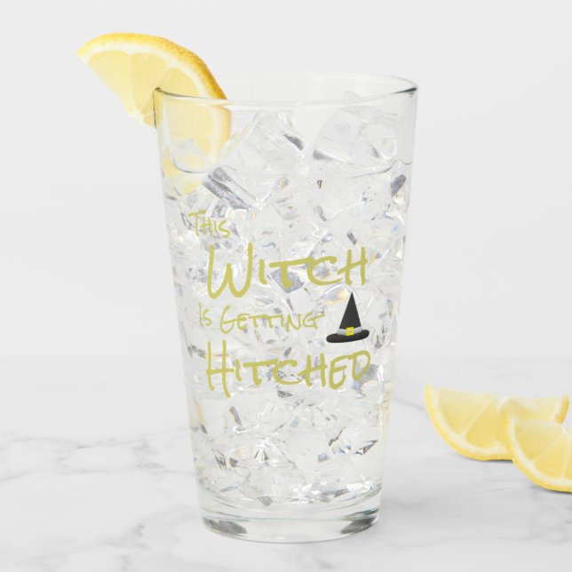 This Witch Is Getting Hitched Glass (Front Ice)