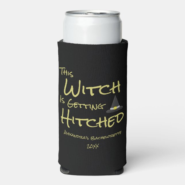 This Witch Is Getting Hitched Seltzer Can Cooler (Seltzer Front)