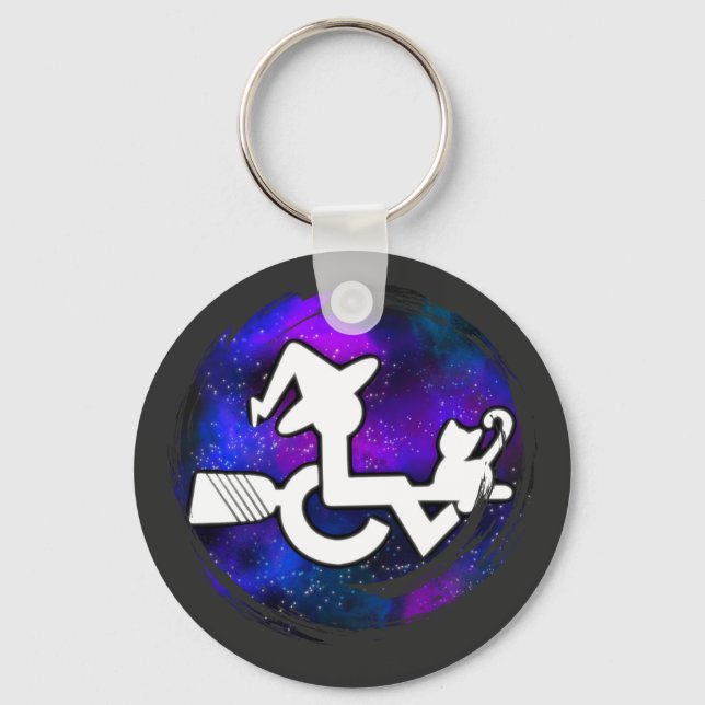 This Witch is Mobile Keychain (Front)
