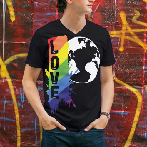 This World Needs More Love LGBTQ pride T_Shirt
