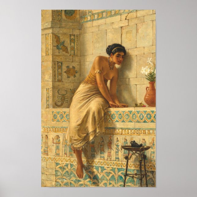 Thisbe, Edwin Long (English, 1829 – 1891) Poster (Front)